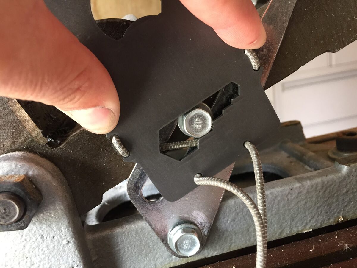 Cache Tool wrench turning a bolt